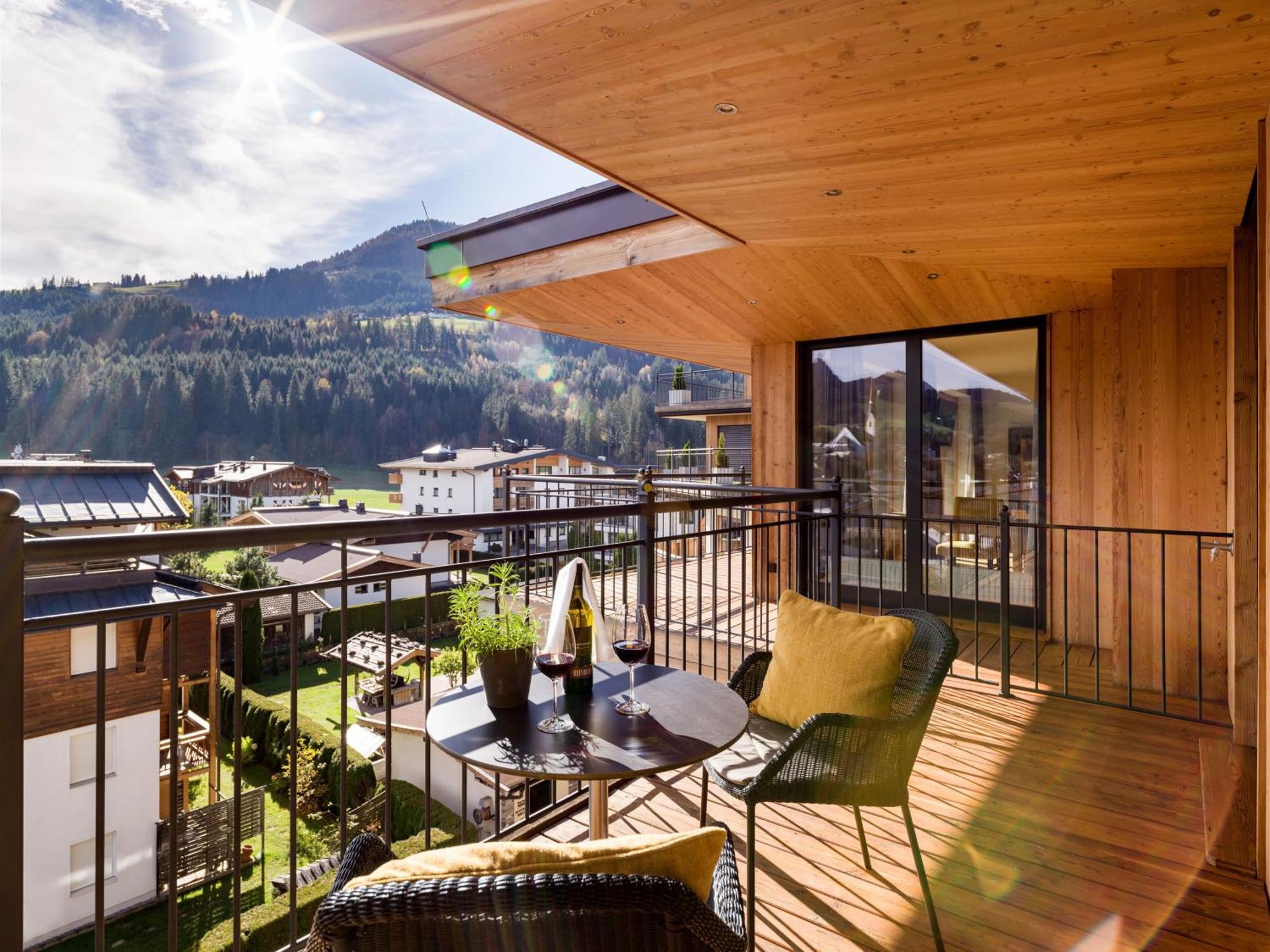Hotel Zentral ****Superior Kirchberg in Tirol Exteriér fotografie